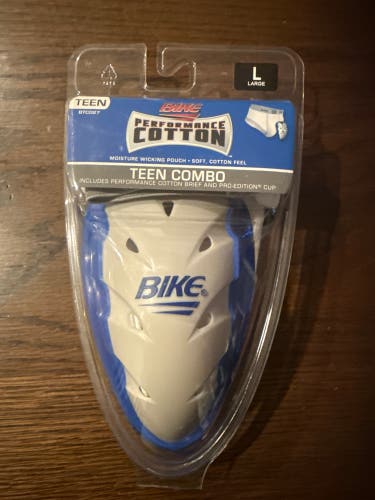 Bike Teen Performance Brief with Cup (New) so Lg