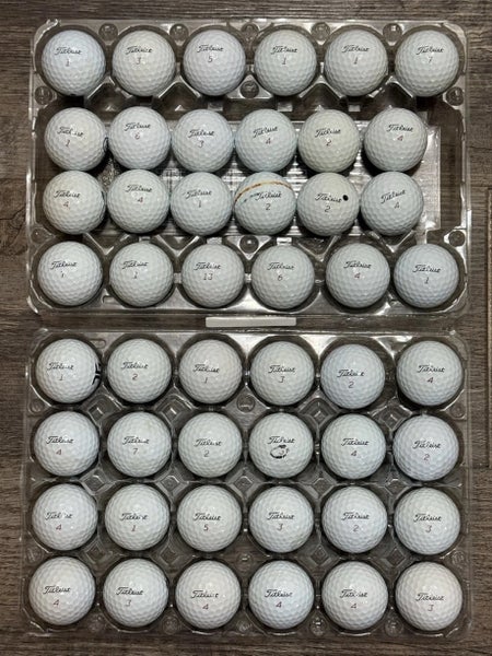48 (4 Dozen) Titleist Pro V1x Golf Balls - 4A Near-Mint Condition
