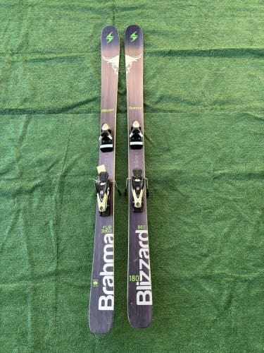 Men's Blizzard Brahma 88 180 cm Skis | Rossignol Axial3 120 Bindings