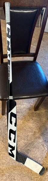 Junior CCM Extreme Flex 5.9 Regular Goalie Stick 21" Paddle (Used)