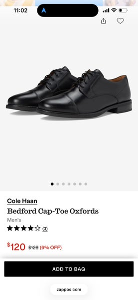 Cole Haan Caldwell BLACK Size 13 (no. 08330) NEW