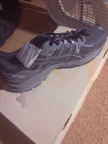 Unisex Size M 14.0 Asics Gel Venture 5 Shoes (black/onyx/charcoal)