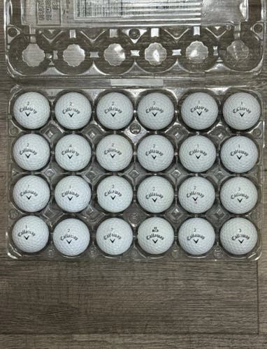 24 Callaway Supersoft Golf Balls - 4A Near-Mint Condition