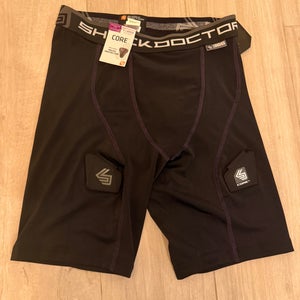Shock Doctor CORE Women’s Compression Hockey Short w/ Pelvic Protector - NEW/LAST SIX