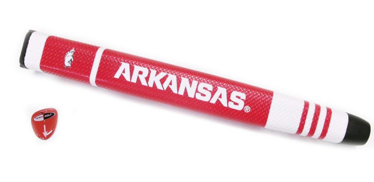 NEW Team Golf Arkansas Jumbo Putter Golf Grip w/Marker