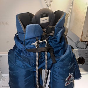 Colorado Avalanche JT Compher Senior Medium Bauer Nexus Hockey Pants Pro Stock (Used)