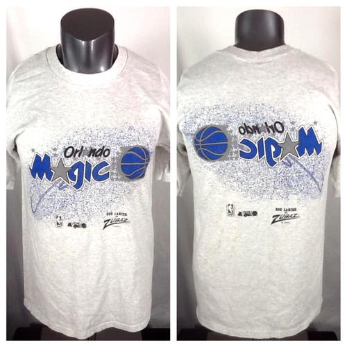 Vintage 90’s Orlando Magic Zubaz T Shirt (Med) By Bob Lanier Single Stitch Tee
