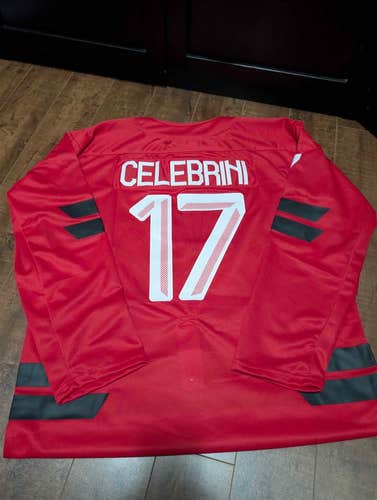 New Macklin Celebrini Team Canada Olympics 2026 jersey(stitched)