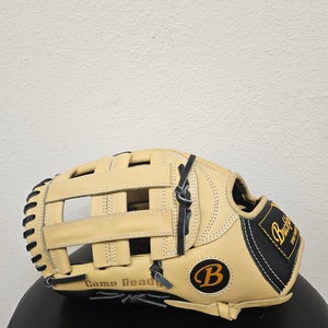 Buckler 12.75" Baseball Outfielder Glove Blonde/Black Left-Hand-Throw