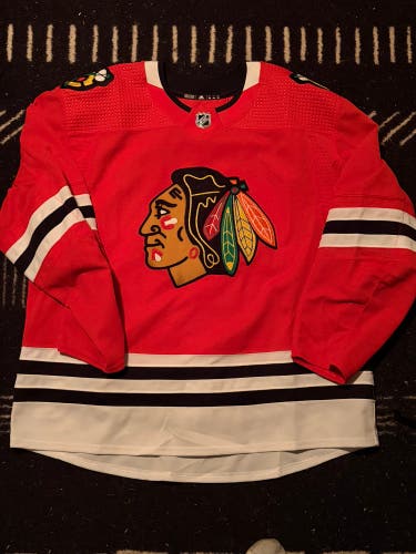 Team issued Chicago Blackhawks Adidas MiC  Home Jersey