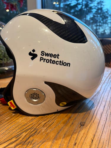 Sweet Protection Carbon GS Helmet (Used) FIS Legal Size M/L