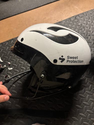 Medium/Large Sweet Protection Volata Helmet (Used) FIS Legal
