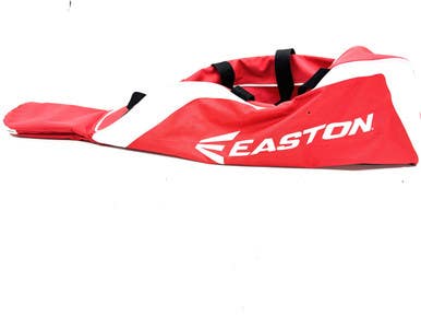 Used Easton RED BAG WITH BAT HOLDER BB/SB Player Carry Bag Red 11860-S000304524