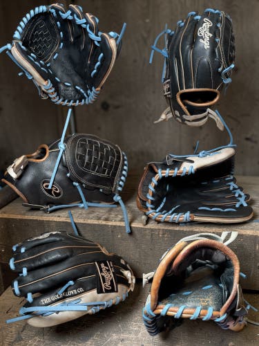 Rawlings Heart of The Hide RH Softball Glove 12" (Used)