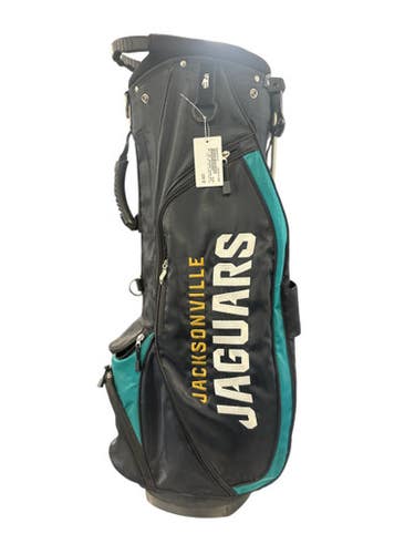 Used NFL JAX JAGUARS STAND BAG Mens Stand Bag None 11850-S000023417