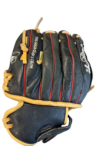 Used Rawlings HIGHLIGHT SERIES 10IN BB/SB Glove RH Throw Black 10" 11682-S000127669