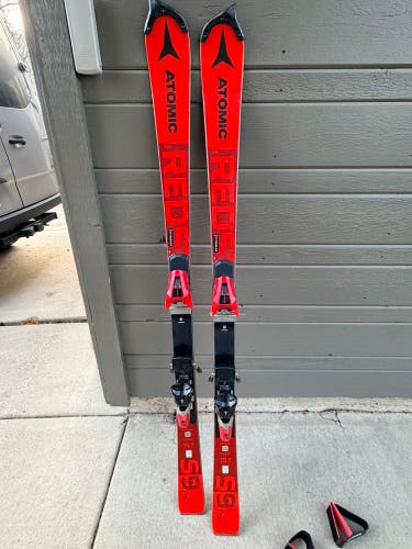 Factory US team member Atomic FIS 157 Women’s Slalom ski