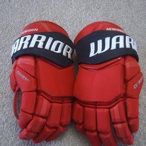 Game Used/Worn Stefan Noesen 2017-18 New Jersey Devils Warrior Covert Gloves (Photomatched)