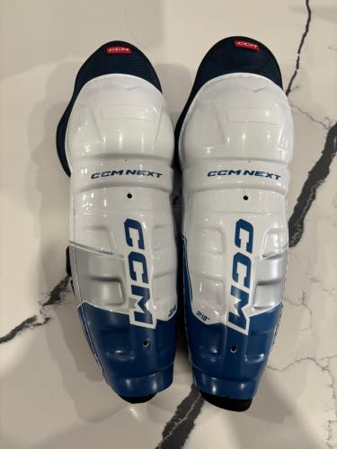 Youth CCM Next 10" Shin Pads (New)