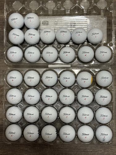 38 Titleist TruFeel Golf Balls - 5A MINT CONDITION ONLY