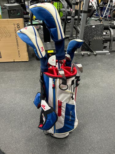 Used Top Flite STARTER SET Mens Package Set RH White 9 Piece 11337-S000479484