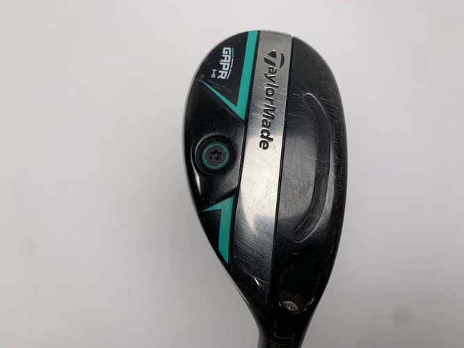 TaylorMade GAPR HI 4 Hybrid 22* KBS 80g Stiff Graphite Mens RH