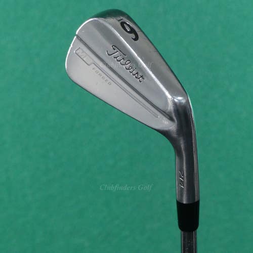 Titleist MB 714 Forged Single 6 Iron Project X Rifle 6.5 Steel Extra Stiff