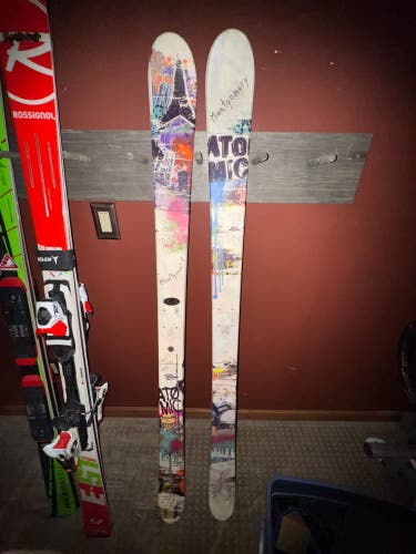 Unisex Atomic Trooper 160 cm Park Skis Without Bindings (Used)