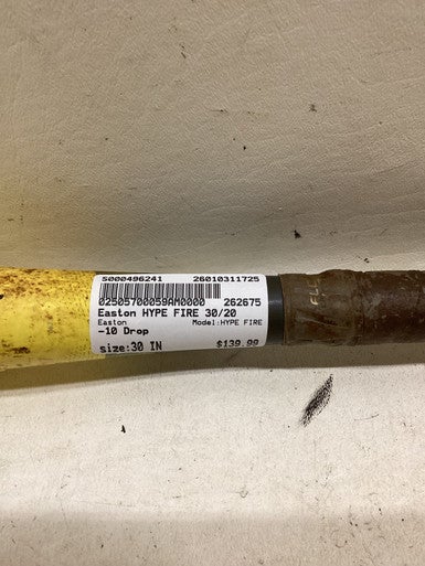 Used Easton HYPE FIRE BB/SB USSSA 2 3/4 Bat 30" 11725-S000496241