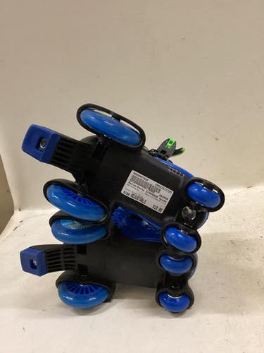 Used RollerDerby DINOSAUR 11-2 Child Roller Quad Skates Royal Blue Adjustable 11725-S000497820