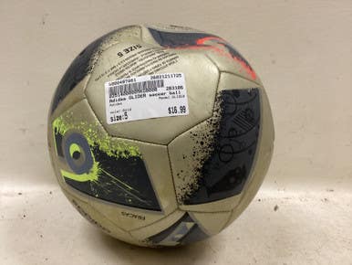 Used Adidas GLIDER All Size Soccer Ball Gold 5 11725-S000497861