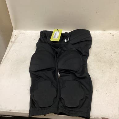 Used Under Armour Youth FB Integrated Pants Black XL 11725-S000497883