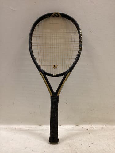 Used Wilson TRIAD 2.0 Adult Tennis Racquet Gold 4 1/2" 11725-S000497962