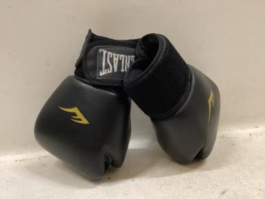 Used Everlast Heavy Bag Gloves Black MD Tall 11725-S000498014