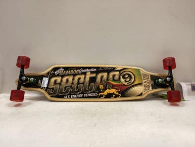 Used Sector 9 BAMBOO Longboard Brown Long 11725-S000498017