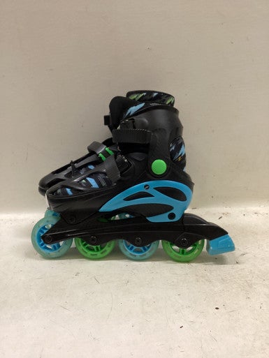 Used RollerDerby ADJ Junior Rec Fitness Skates Black Adjustable 11725-S000498042
