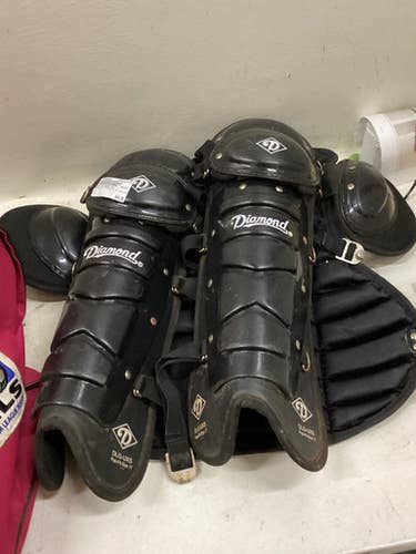 Used Diamond UMP CATCHERS SET W/ FACE MASK Catchers Equipment Other 11725-S000498083
