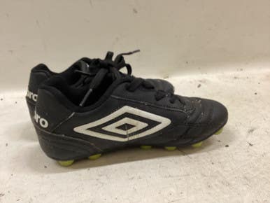 Used Umbro Soccer Cleats Black Youth 12.0 11725-S000498104
