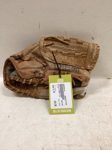 Used Wilson A2355 BB/SB Glove RH Throw Brown 11" 11725-S000498181