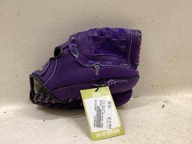 Used FANCY CATCH BB/SB Glove RH Throw Purple 11" 11725-S000498133