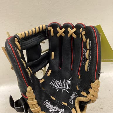 Used Rawlings H105IB BB/SB Glove RH Throw Black 10 1/2" 11725-S000495851