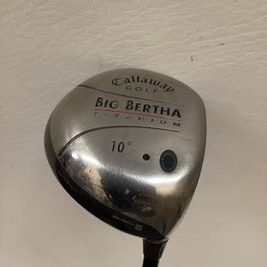 Used Callaway BIG BERTHA TITANIUM Mens Driver RH 10.0 Degree 11725-S000495897
