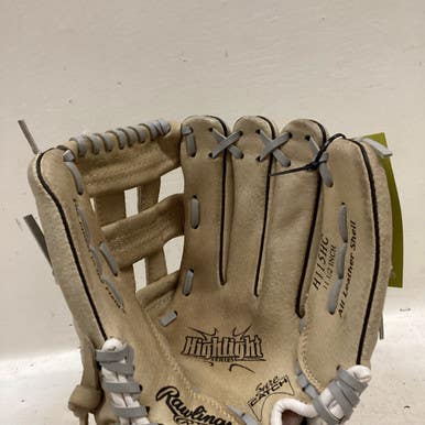 Used Rawlings H115HC BB/SB Glove RH Throw Almond 11 1/2" 11725-S000495958