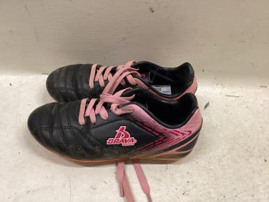 Used Brava Soccer Cleats Black And Pink Junior 01 11725-S000497032