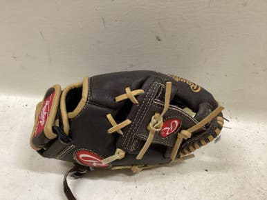 Used Rawlings H105IBR BB/SB Glove RH Throw Chocolate And Almond 10 1/2" 11725-S000496952