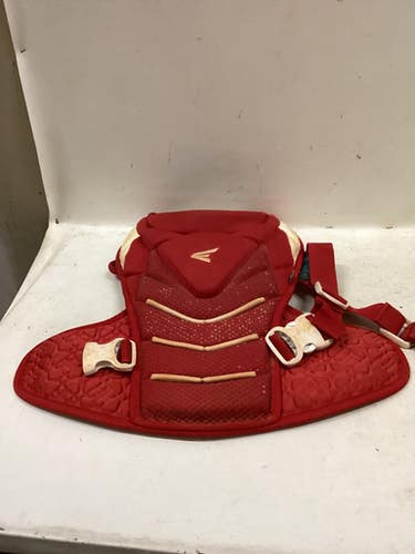 Used Easton JEN SCHRO Catchers Chest Protector Red Intermed 11725-S000498230