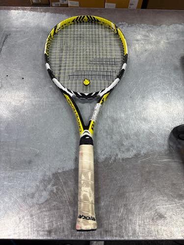 Used Babolat DRIVE TEAM Adult Tennis Racquet Yellow 4 3/8" 11337-S000478987