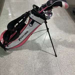 Junior Precise Clubs Left Hand I 5 Clubs + Bag