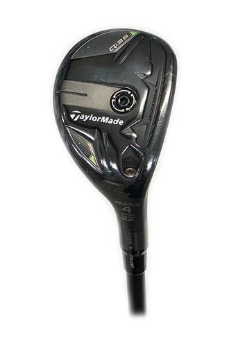 TaylorMade Qi35 22* 4 Hybrid/Rescue Graphite Ventus Blue H-B 7-S Stiff Flex