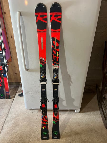 Rossignol Hero Athlete SL 157 cm Racing Skis Max Din 15 Rossignol Hero Athlete SL 157 cm Racing Skis Max Din 15